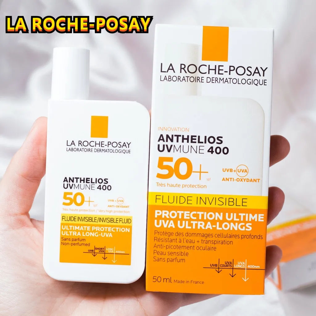 

SPF50+ Original LA ROCHE-POSAY Face Sunscreen Body Sunscreen Facial Sunblock Oily Waterproof Sensitive Skin UV Protection 50ML