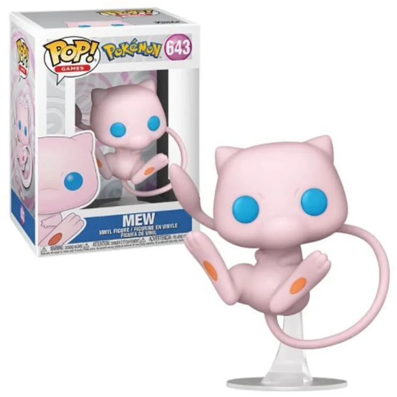 

Takara Tomy Pokemon Pop Pokemon Pokemon #643 Dream Mew Pikachu Hand Toy