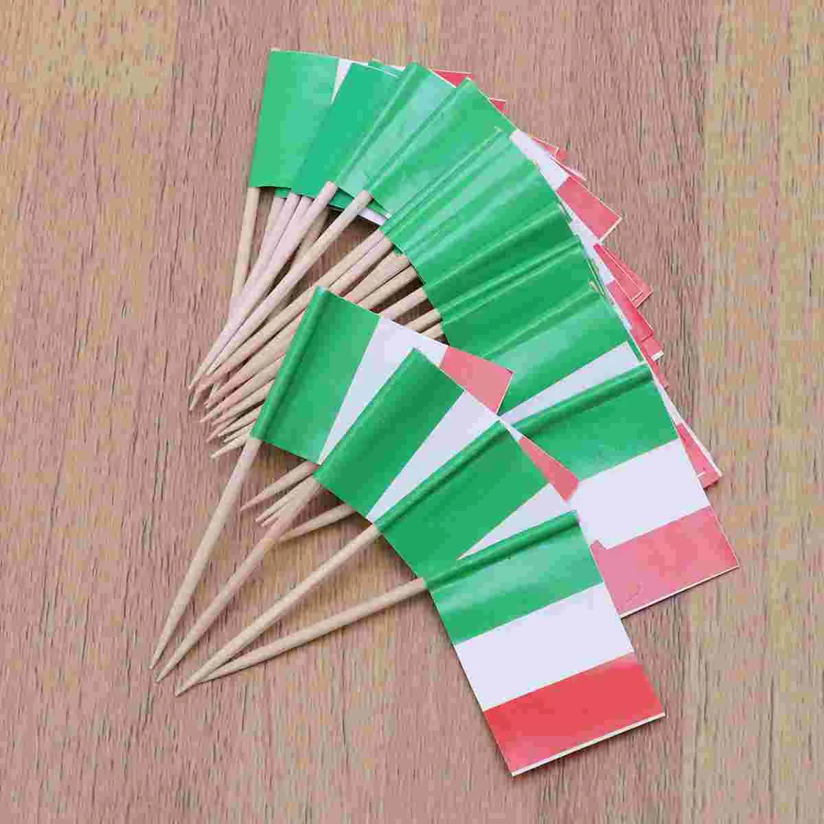 

100 шт. топперы для еды, Крутое украшение для торта, искусственная деревянная плитка