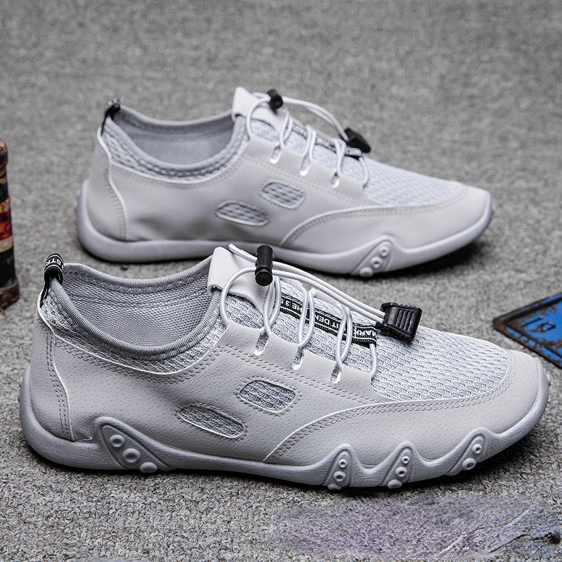 

Men Shoe Men Casual Shoe Zapatillas De Hombre New Mesh Breathable Fashion Trend Men Lace Up Casual Shoe Sneakers for Men Loafers