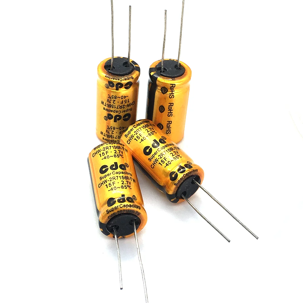 

CHV CDA Super Capacitors Farad Capacitor 2.7V 15F CHV-2R7156R-TW SuperCapacitors