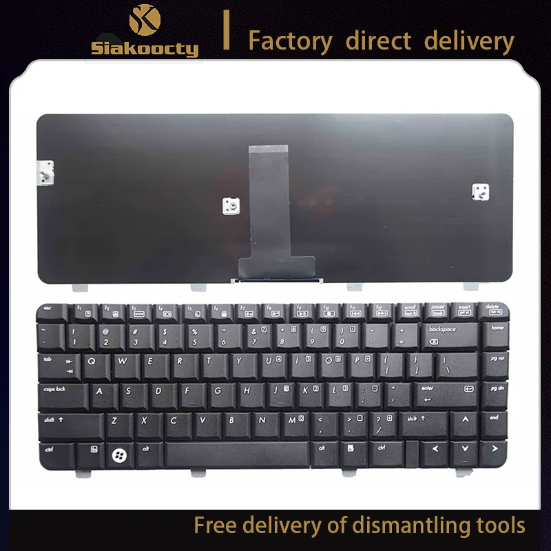 

Siakoocty new For HP Compaq CQ40 CQ41 CQ45 series English laptop Keyboard US version CQ40-642TX CQ40-704TX CQ40-705TX CQ40-706TX