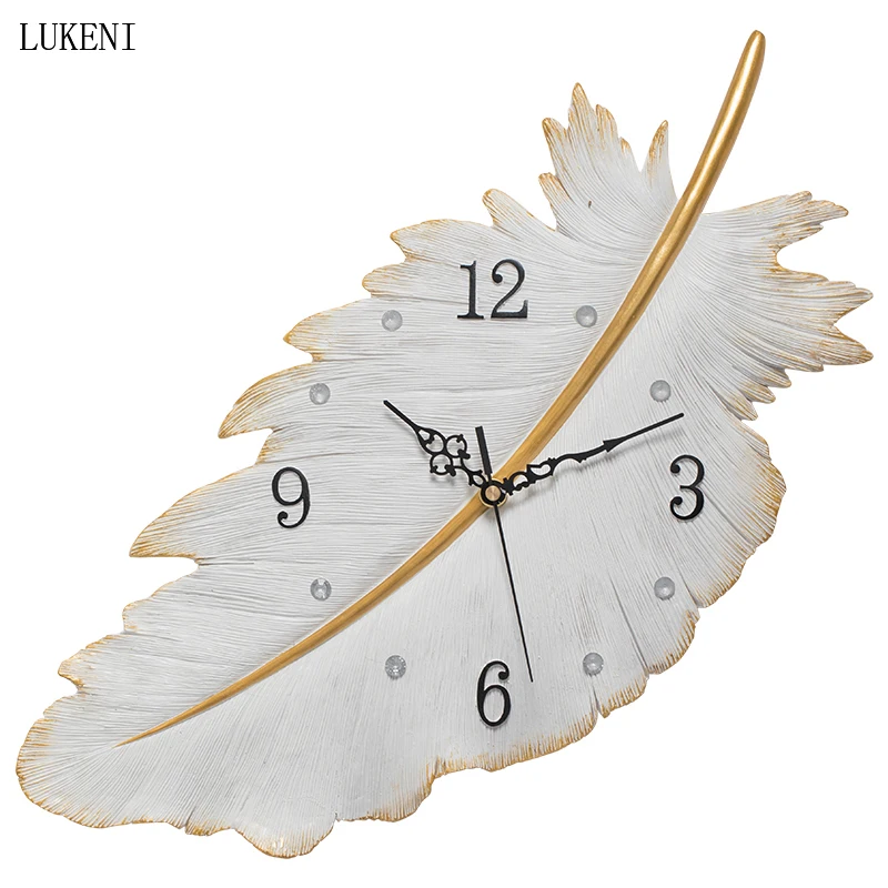 

Modern Nordic Light Luxury Decoration Wall Creative Living Room Wall Clock Personality Art Atmosphere Home Clock Decoration