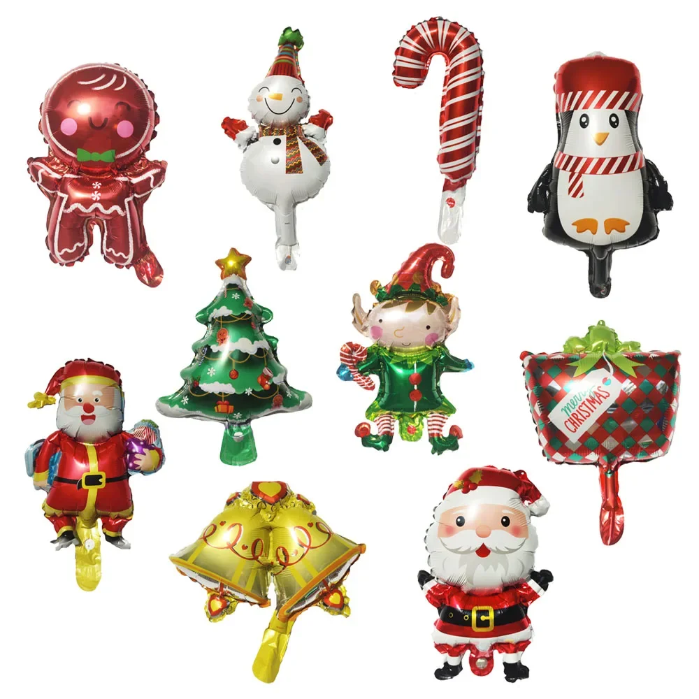 

BALONAQ Рождественские фольгированные шары 10/50 шт