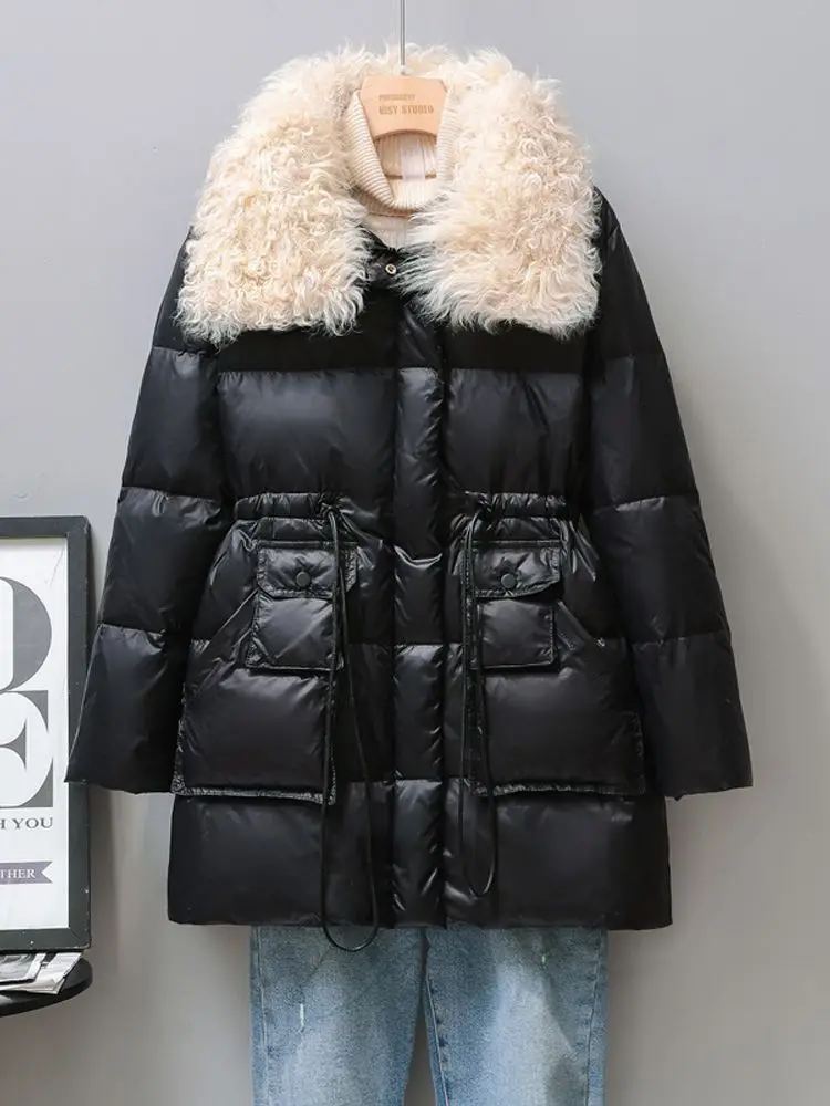 New Women Casual Style Down Jacket White Duck Down Jackets Autumn Winter Warm Coats And Parkas Female Outwear
