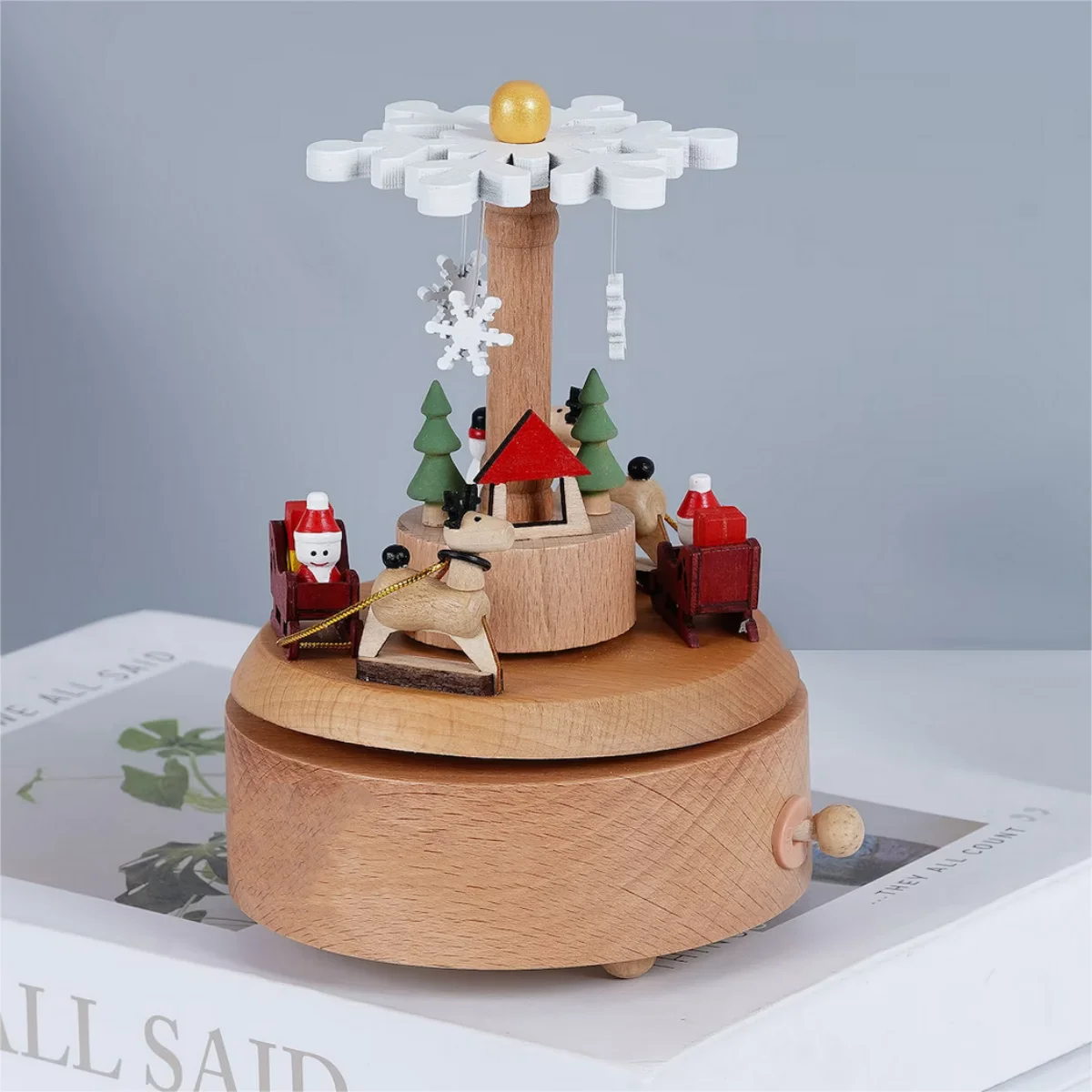 

Деревянная музыкальная шкатулка "Замок в небе"