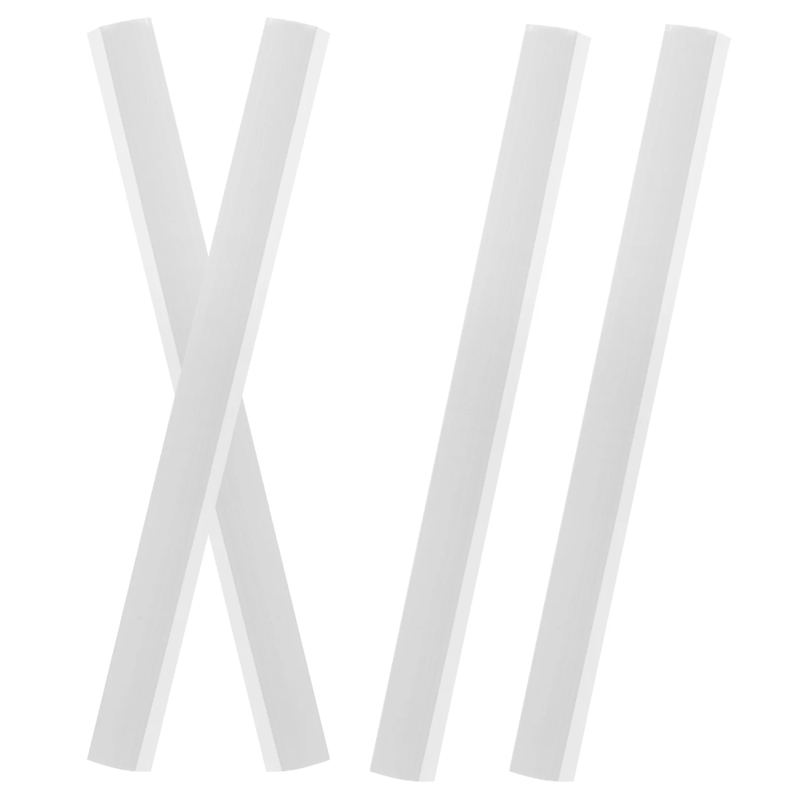 

4pcs Rubber Strip Replacement Dustpan Rubber Edges Dustpan Lip Replacement Dustpan Parts