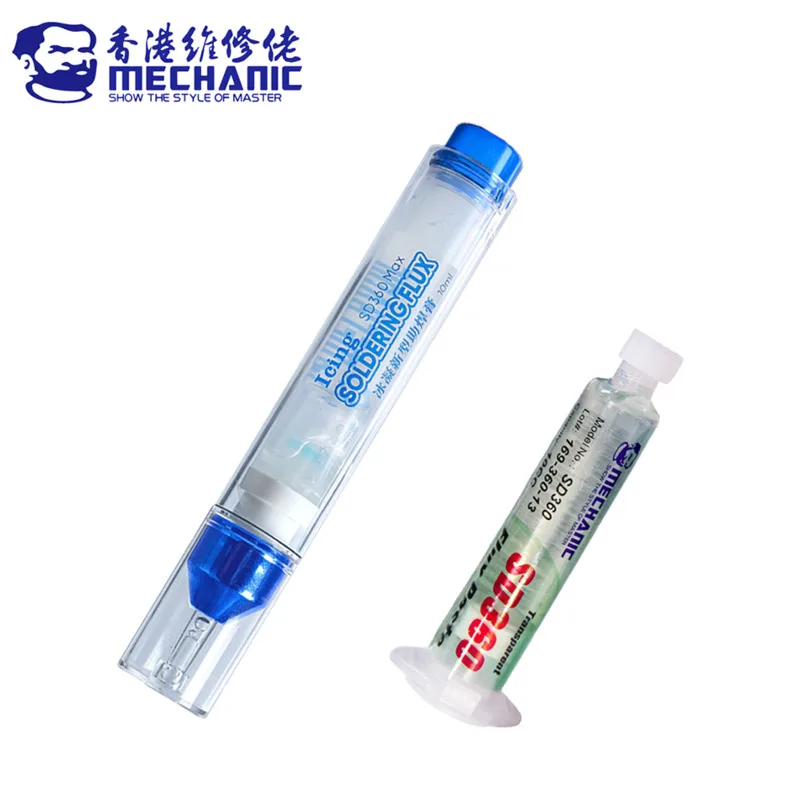 Mechanical Advanced icing sd360 max 10cc Weld Paste Welding Oil Flow Not-Clean For pwb smd bga  Welding Repair Product Details: