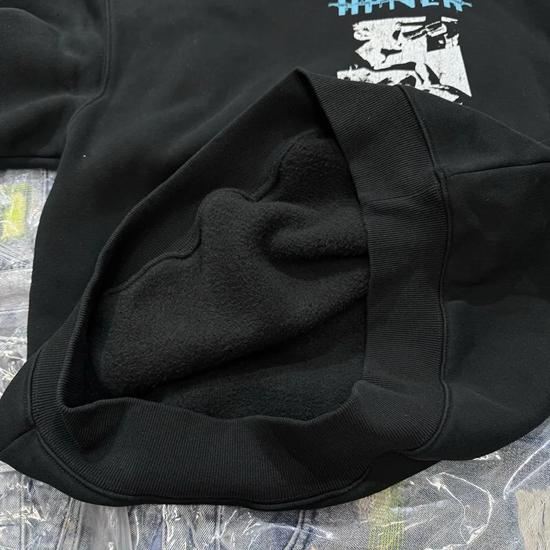 Флисовая толстовка с принтом