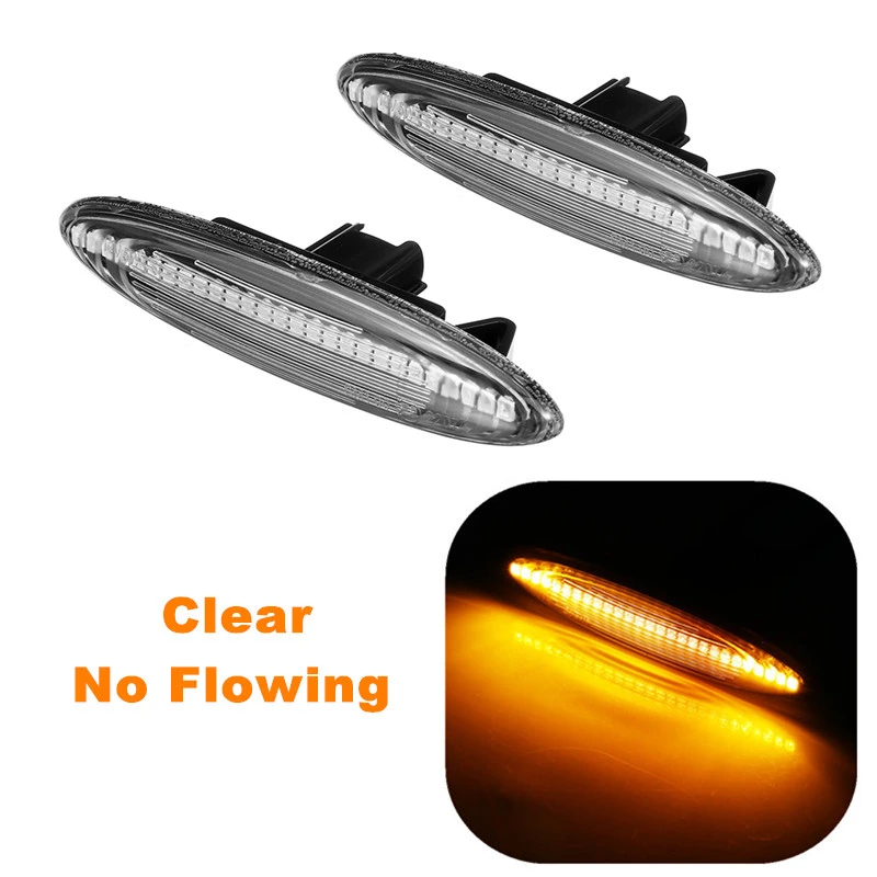 

2 динамические светодиодные боковые габаритные Сигналы поворота для Toyota Highlander Soarer Kluger Gsu 4 Lexus Is250 Is350 Sc430