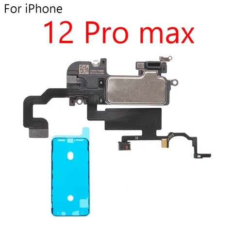 Передний гибкий наушник для iPhone 12 Pro Max, мини-датчик приближения, маленькие наушники, динамик, гибкий кабель