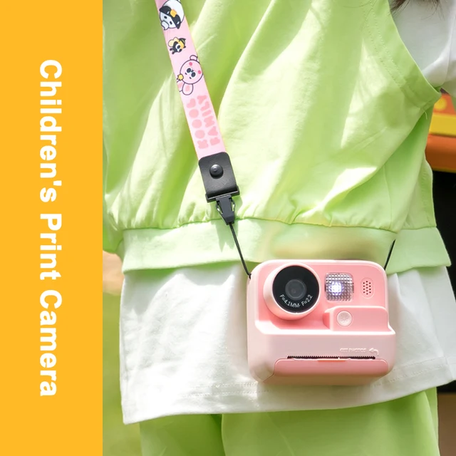 Children's Camera Instant Print Camera 1080P Video Photo Digital Camera With Print Paper Fill Ligjt Birthday Christmas Gift 5
