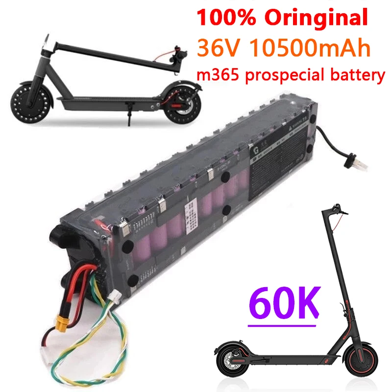 

100% Original 36V 10.5ah M356 Special Battery 42V Battery 10500Mah Installation 60km + Media Adjustment Tool