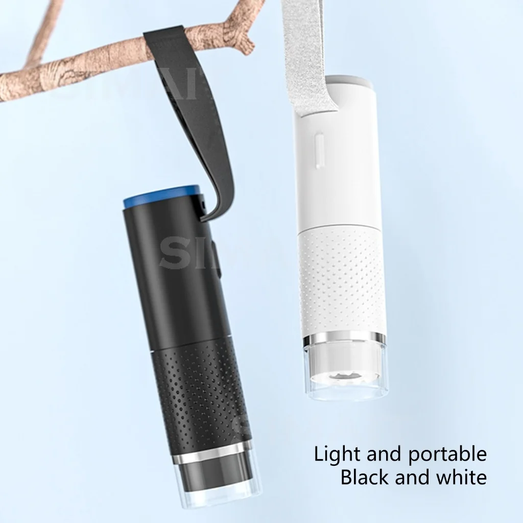 Фото Профессиональный цифровой USB-микроскоп 50X-1000X для анализа кожи, волос и кожи головы, карманный эндоскоп с подставкой для ПК №2