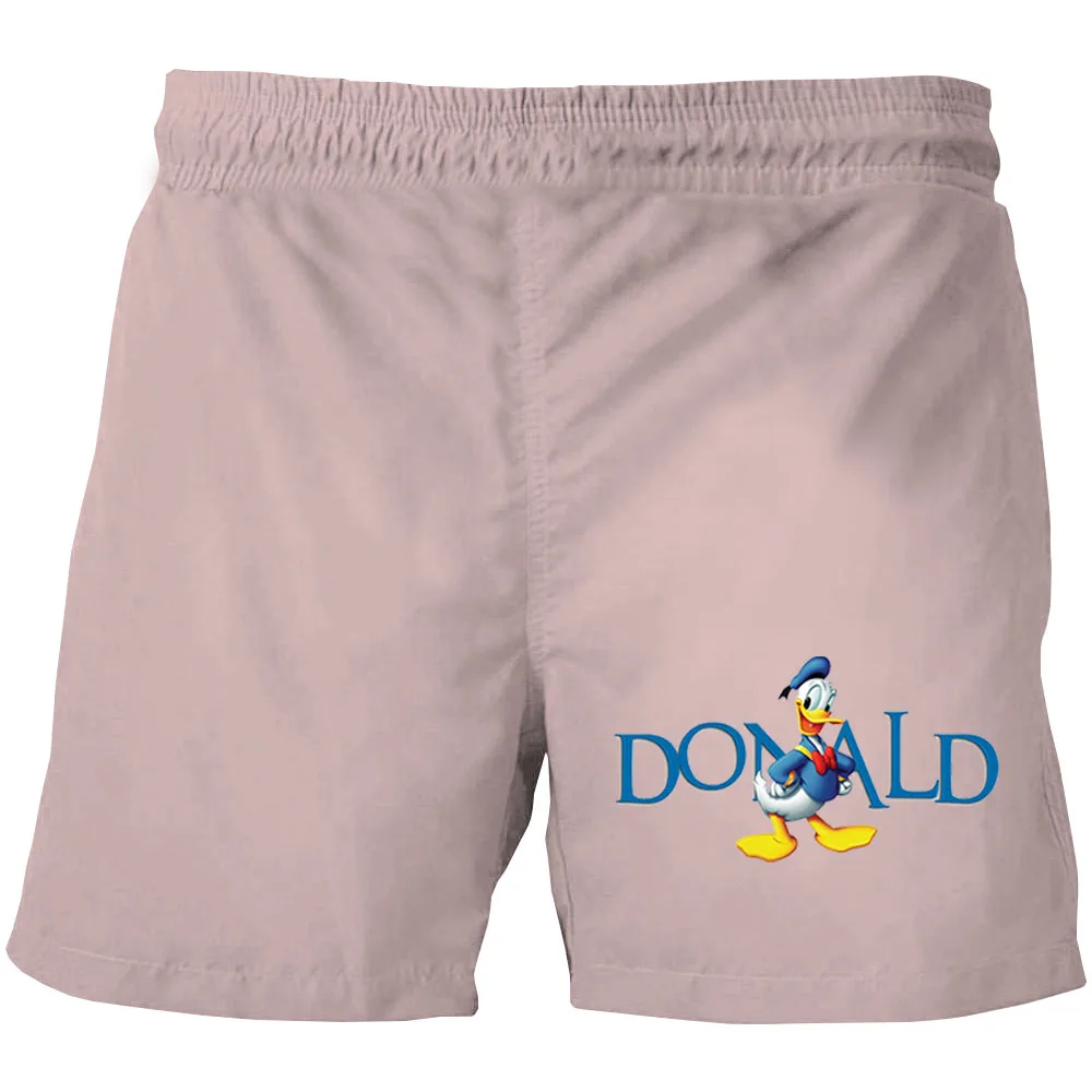 Disney Pants Summer toddler Newborn infant Cute Diaper cover Bloomers Donald Duck Print Pantalon Cute Cartoon Summer Shorts