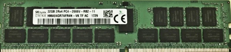 

RAM HMA84GR7AFR4N-VK 32G 2RX4 PC4-2666V memory stick DDR4 2666mhz ECC