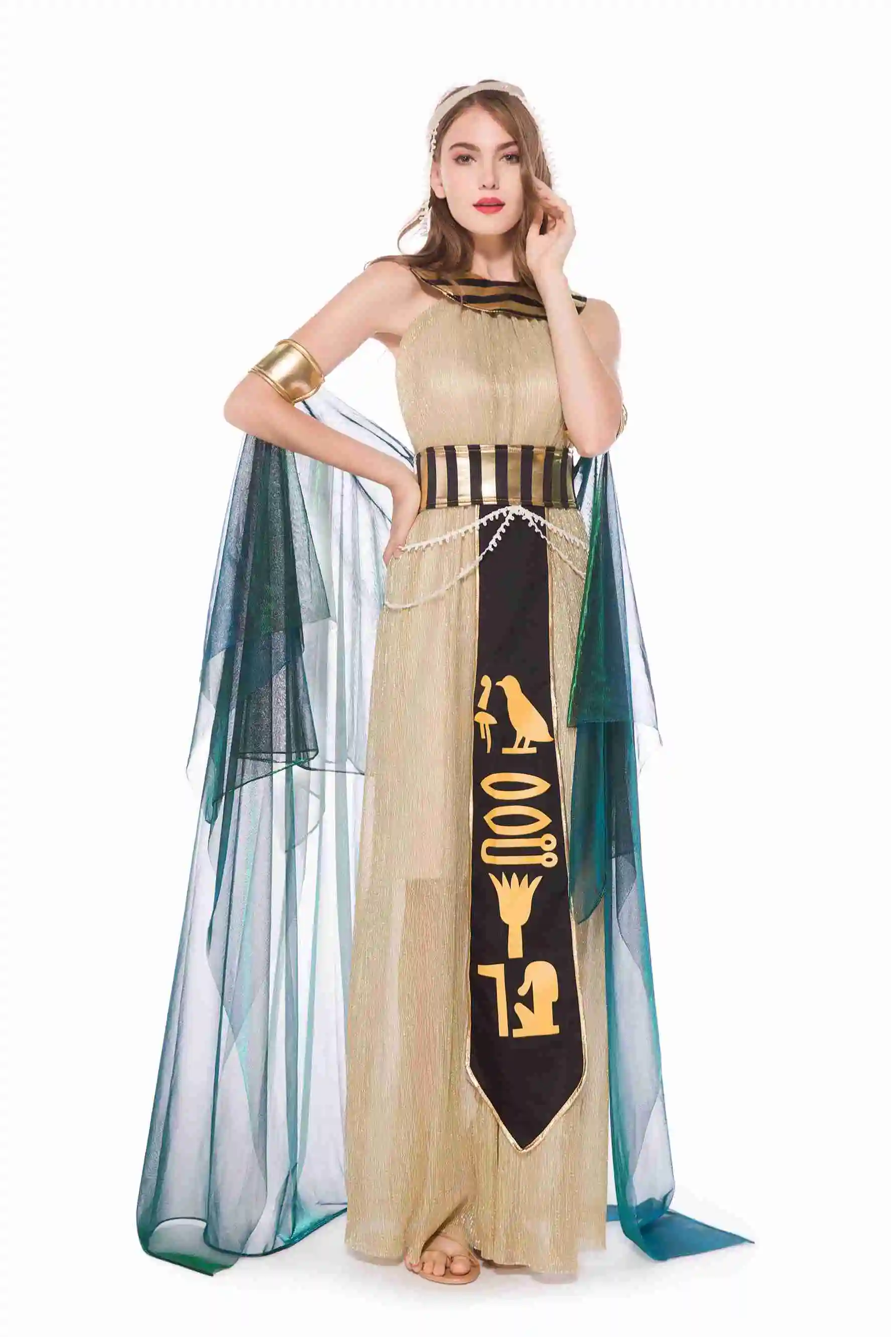 Женский костюм Клеопатры на Хэллоуин сексуальные костюмы для взрослых косплей