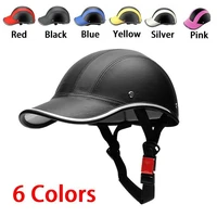 motorcycle helmet half face protective helmet unisex portable menwomen motorbike helmet visor safety hat