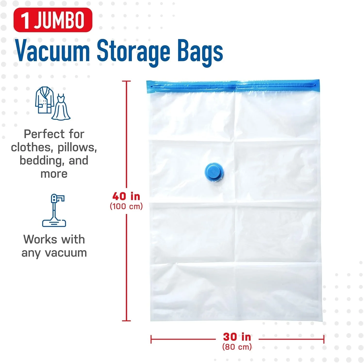 

Вакуумные пакеты для хранения с насосом