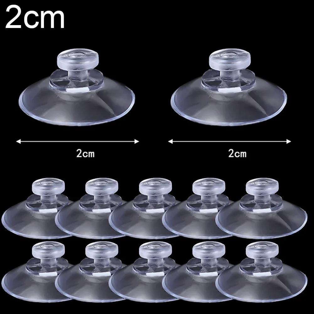 

Прозрачные вакуумные присоски-крючки из ПВХ, 2 шт.