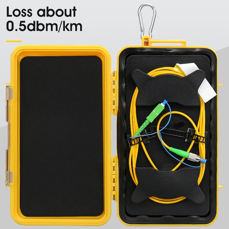 OTDR Fiber Tester SC/APC-FC/APC Test Extension Cable Fiber Jumper Box 500M 1000M 2000M