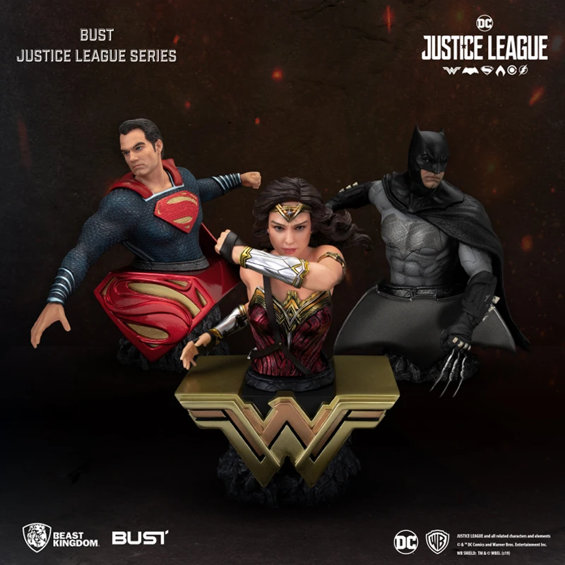 Новый Dc Лига Справедливости Супермен Бэтмен Чудо-Женщина Восстановленная