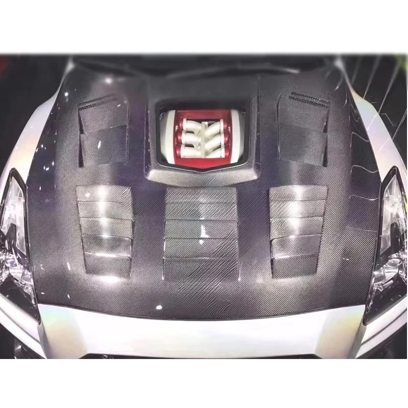 Внешние аксессуары для автомобиля GTR I-MP: прозрачный капот из сухого карбона для Nissan GTR R35. (art.: 3920dcecc8afd) - 3920dcecc8afd