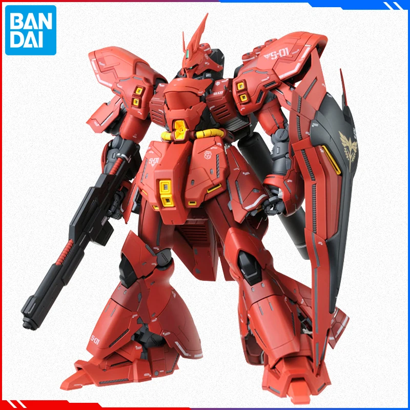 Spot Bandai 1/100 мг Shazami Ver.KA SAZABI Gundam Xiaya Сборная модель экшн-фигурка коллекционное