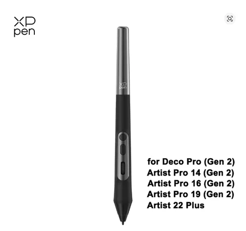 Роликовый стилус XP-Pen X3 Pro, 16 тыс. уровней давления, совместимый со столом для рисования Artist 22 Plus / Artist Pro Gen 2/ Deco Pro Gen 2