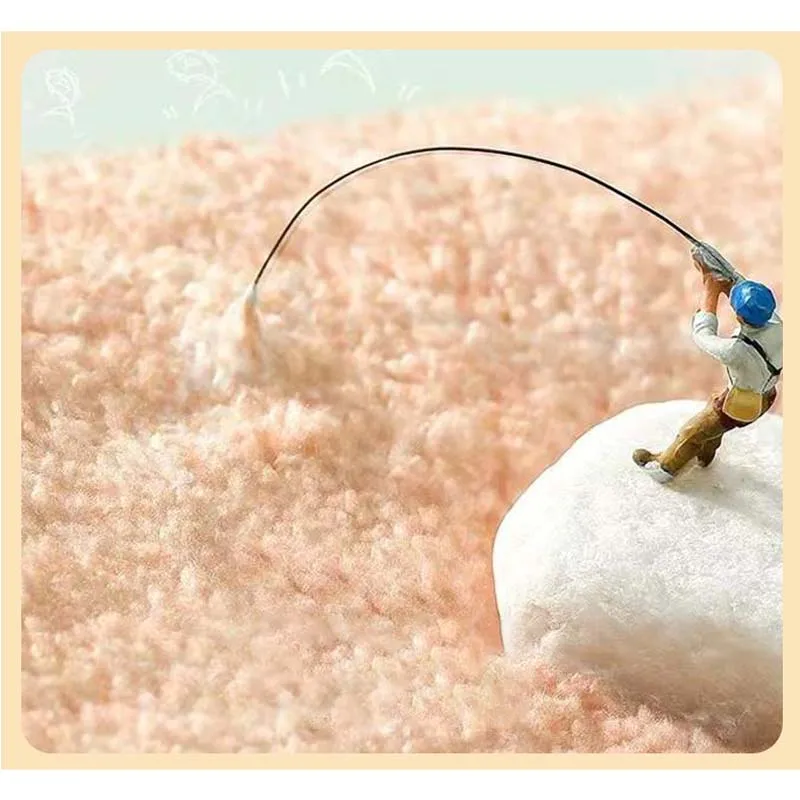 Скандинавский неравномерный ворсовый коврик для гостиной большой домашний