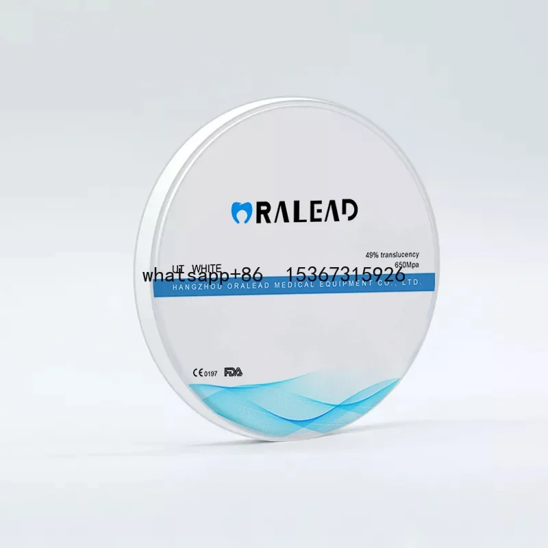 Oralead 3D многослойный циркониевый пустой CAD CAM керамический блок стоматологические