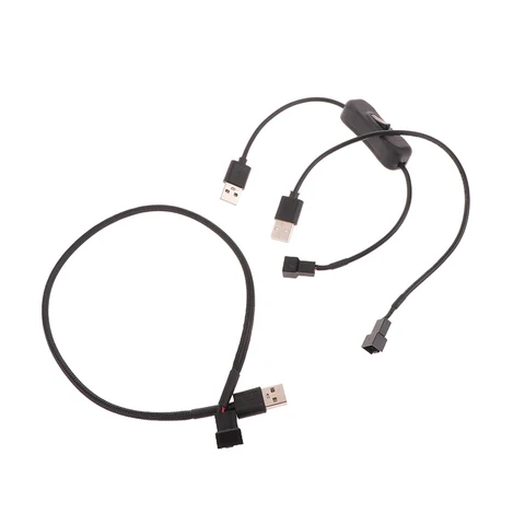 Кабель-переходник JINHF USB на вентилятор 5В