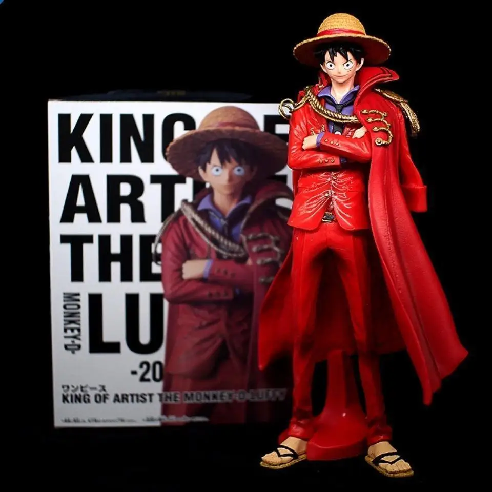 

Luffy 20 лет Ver. Экшн-фигурка из ПВХ, красная накидка, The Ultimate King, Luffy, Sanji, Zoro, Коллекционная модель 25 см