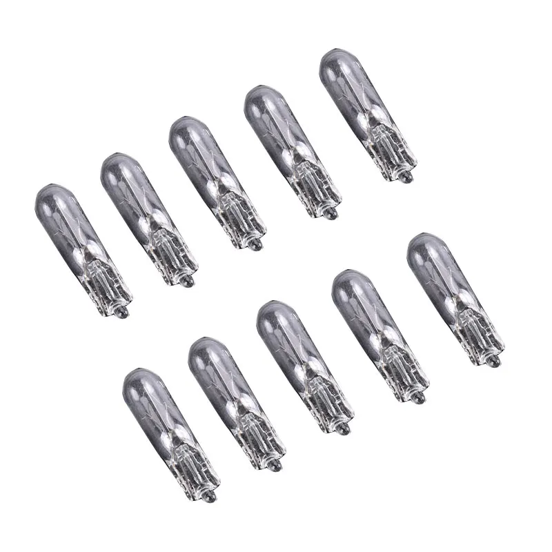 10 шт./упаковка лампы для приборной панели 12 В 1 2 Вт T5