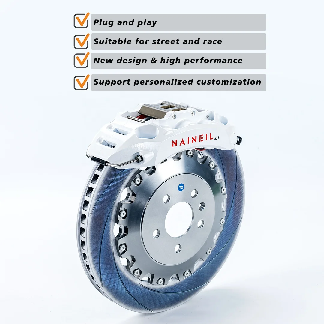 Производительные керамические тормозные колодки 6 калибр поршневых тормозных