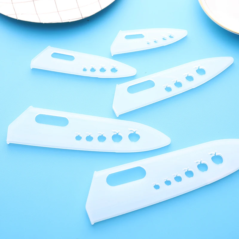 Накладка для ножа на кухню, прозрачная пластиковая обложка, защита лезвия, чехол-аксессуары.