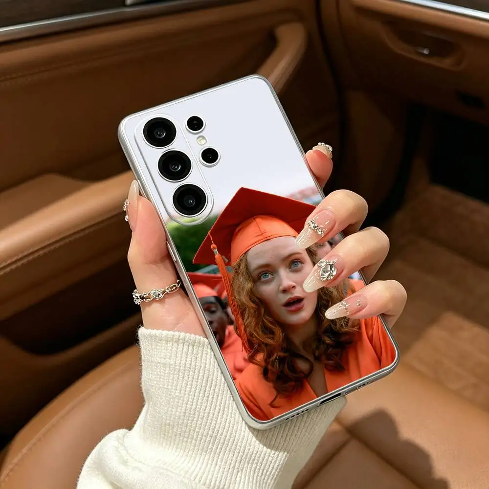 Фото Чехол для телефона с изображением актрисы Сэди Синк для Samsung S25, S24, S21, S22, S23, S30, Ultra, S20, Plus, FE, Lite №3