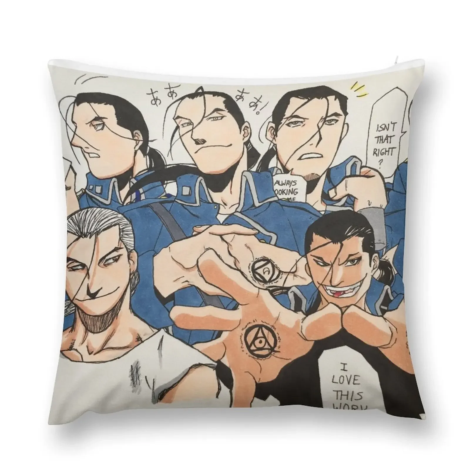 Наволочка Solf J. Kimblee - Ishvalan War Collage