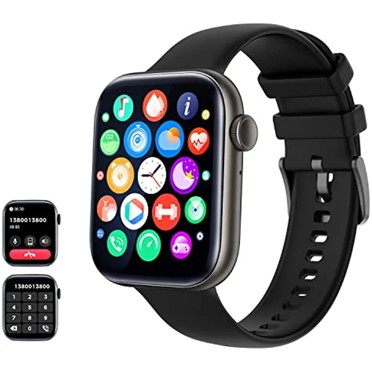 

Smart Watch Make/Answer Call,Smart Watch with Call dials for Men Women, 1.8" HD Display Activity Fitness Tracker with Sleep Hear