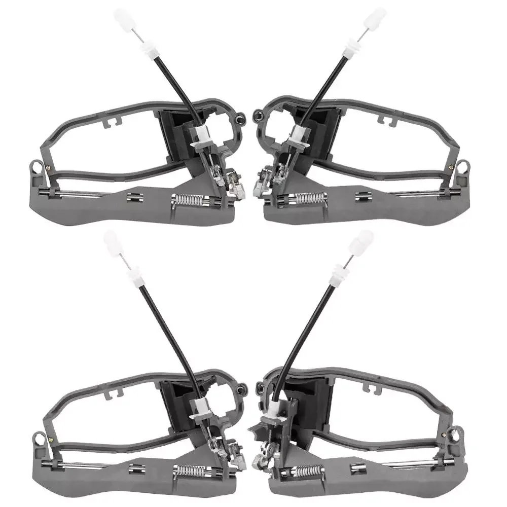 

Car Door Handle Carrier Bracket Handle Housing for BMW X5 Off road E53 (Front Left)51218243615 Zinc Alloy NEW Silver