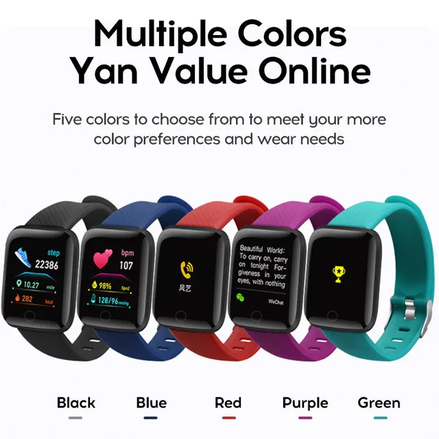 Xiaomi Bluetooth Smart Watch Men Women Blood Pressure Heart Rate Monitor Sport Smartwatch Tracker Reminder Sleep Monitoring 6