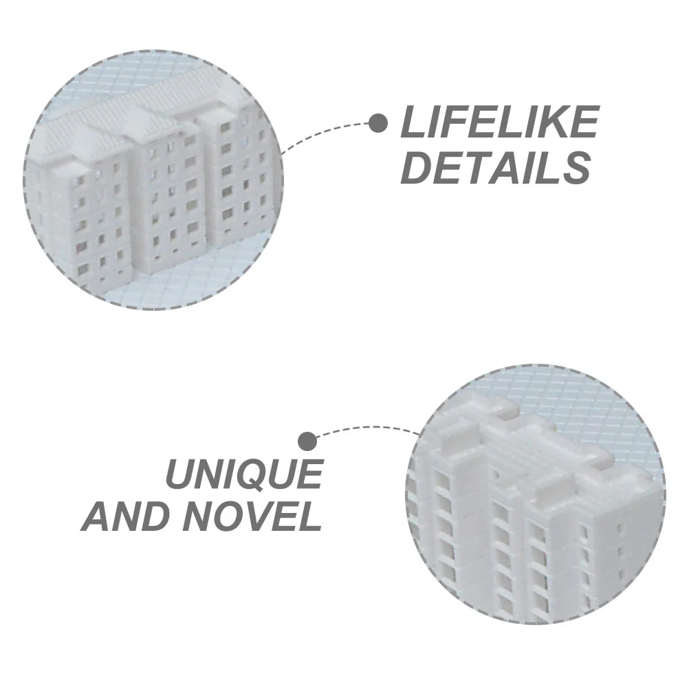 4 шт. миниатюрная архитектурная модель микро-строительная весы для квартиры