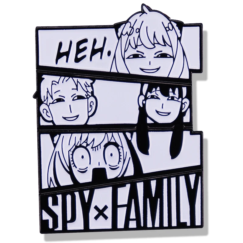 

Spy×Family Enamel Pin Cute Anime Cartoon Anya Brooch Backpack Lapel Badges Fashion Jewelry Gifts