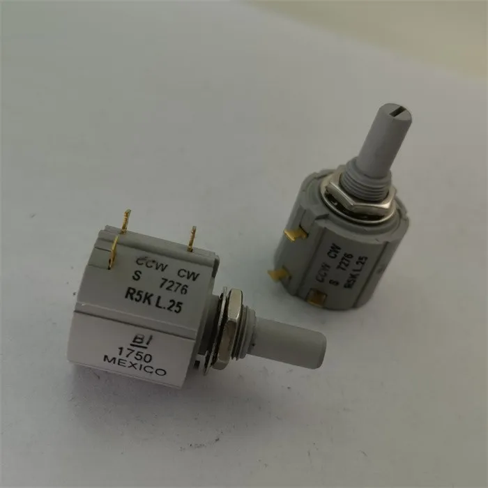 

Bi S7276 R5K 10-turn multi-turn potentiometer shaft 6.35 mm