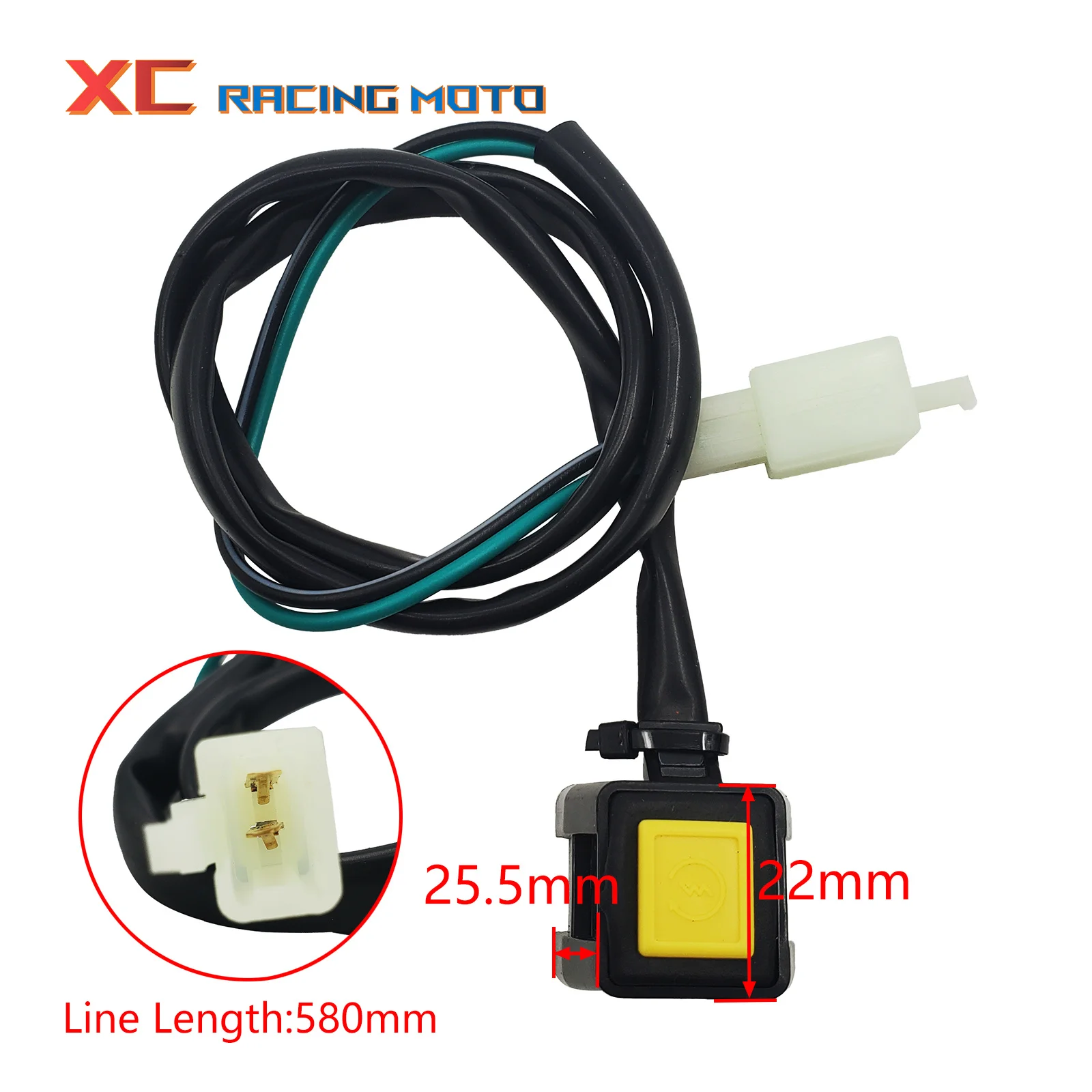 Motorcycle 22mm Handlebar Universal Push Button Switch Power Switchs Engine Starter Kill For KTM Honda Yamaha Kawasaki Suzuki |