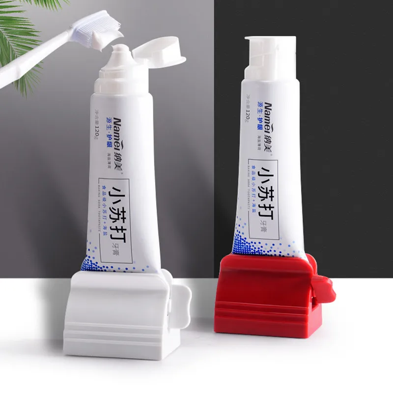 

Выдавливатель для зубной пасты, диспенсер для зубной пасты, держатель для сиденья, подставка, ролик, набор аксессуаров для ванной комнаты, в...