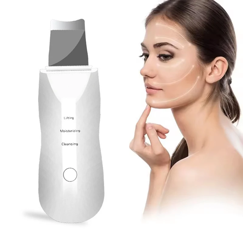 Портативный Мини-ультразвуковой Электрический Скруббер Для Ухода За Кожей USB