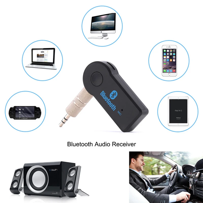 Stereo Audio AUX Music For MP3 Speaker Headphone Car Hands Free Call Bluetooth Receiver Adapter Wireless Transmitter 3.5mm Jack images - 6