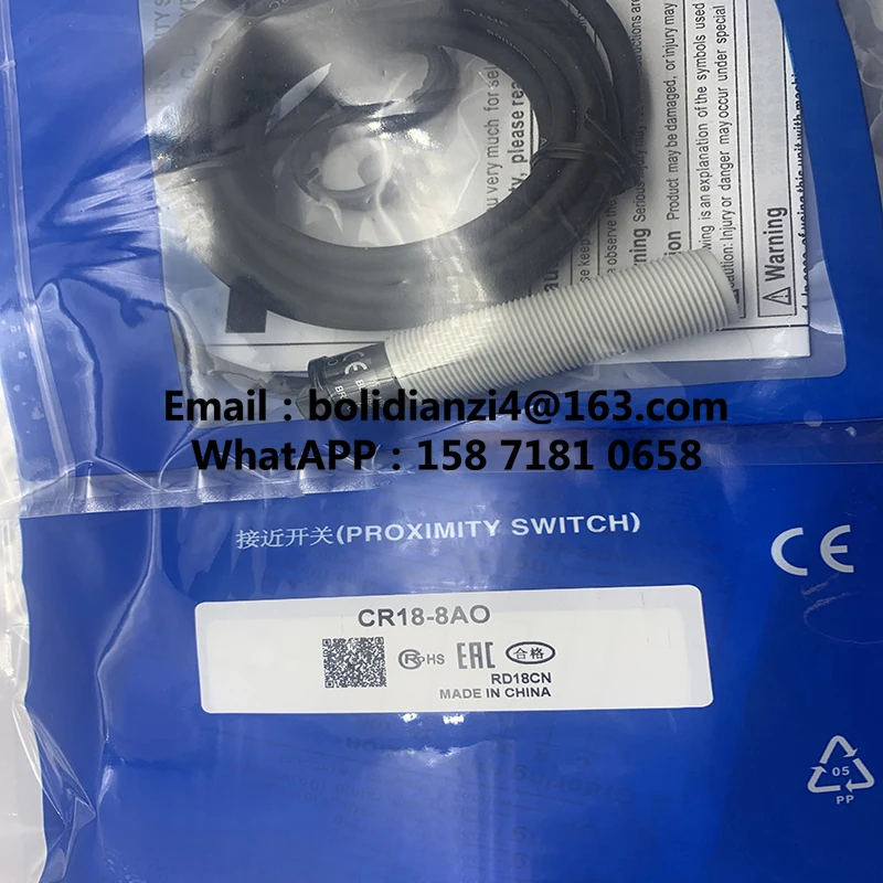 Новый датчик для бесконтактного переключателя CR18-8DN CR18-8DP CR18-8DN2 CR18-8DP2 CR18-8AC CR18-8AO в