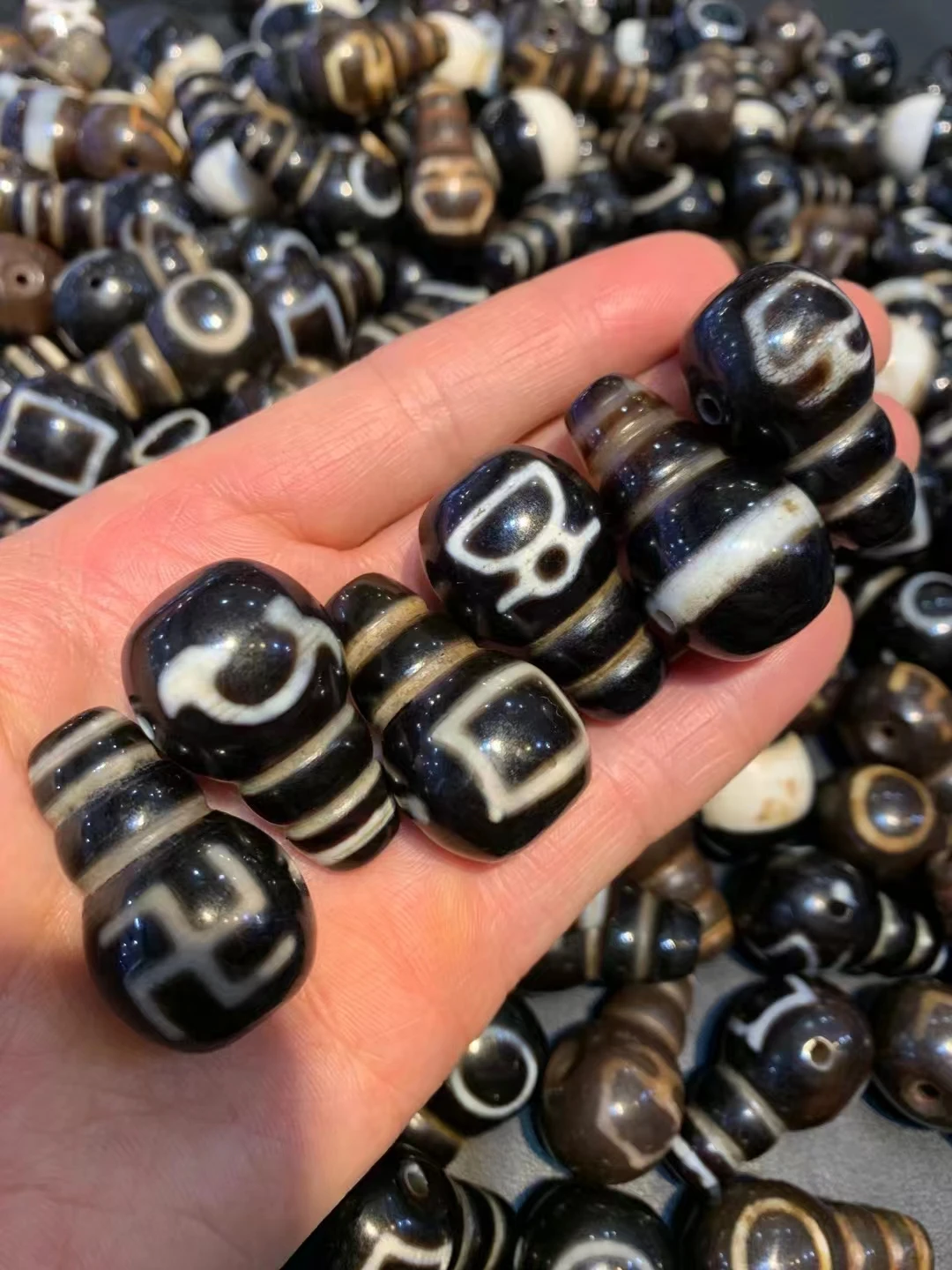 1 шт./партия старые бусины-Амулеты Baojiang